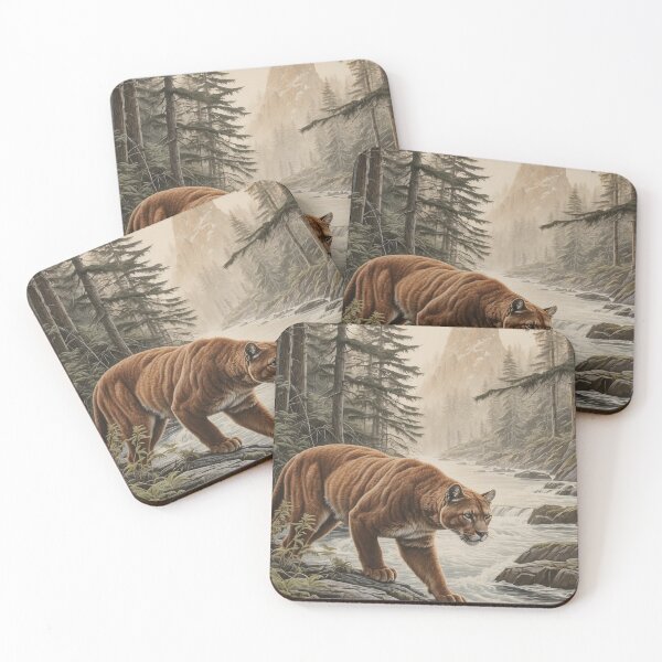 Item preview, Prowling Mountain Lion designed and sold by Skye Ryan-Evans.