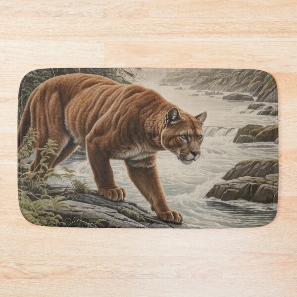 Item preview, Prowling Mountain Lion designed and sold by Skye Ryan-Evans.