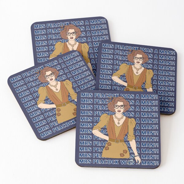 Item preview, Mrs Peacock Was a Man?! designed and sold by thecompassrose.