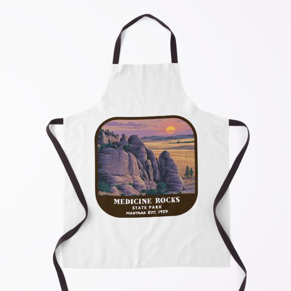 Item preview, Vintage Medicine Rocks State Park (Montana State Park) designed and sold by RabbitK.
