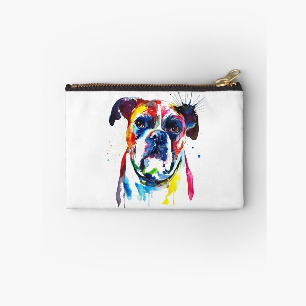 Item preview, Boxer Dog Colorful Art designed and sold by doodIllustrate.