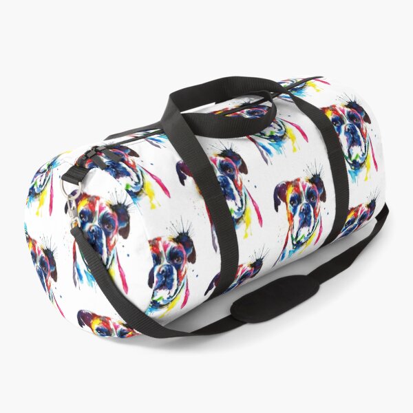 Item preview, Boxer Dog Colorful Art designed and sold by doodIllustrate.