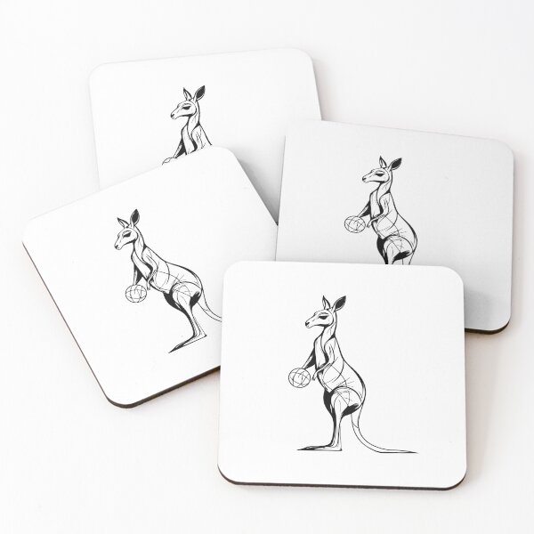 Item preview, Beach Volleyball Kangaroo designed and sold by JollyCritters.