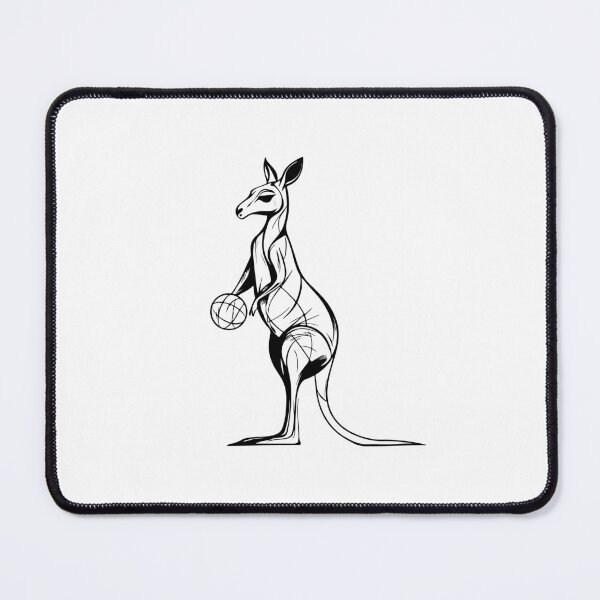 Item preview, Beach Volleyball Kangaroo designed and sold by JollyCritters.