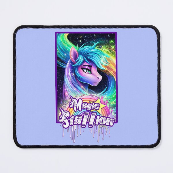 Item preview, MAGIC STALLION - RAINBOW SPACE DUST (PERIWINKLE) designed and sold by Dolls X Beauty.