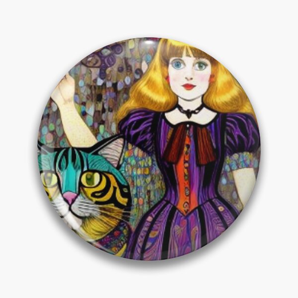 Item preview, Alice In Wonderland & Cat  designed and sold by TheDarkWardrobe.