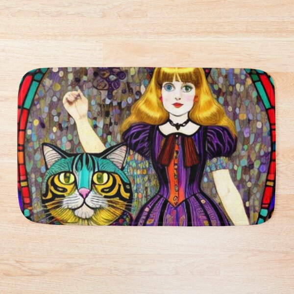 Item preview, Alice In Wonderland & Cat  designed and sold by TheDarkWardrobe.