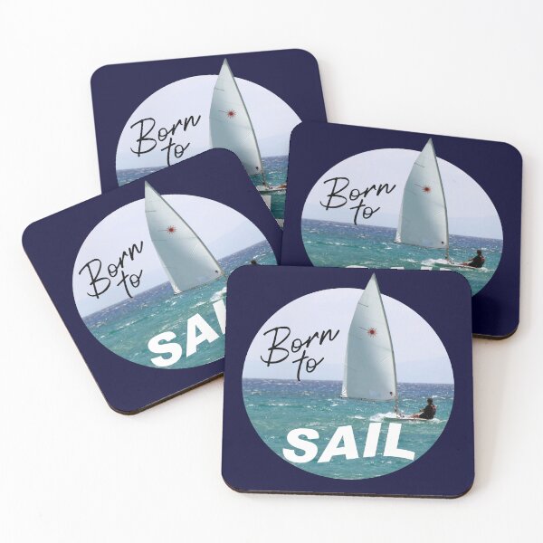 Item preview, Sailing Lovers – "Born to Sail" Dinghy designed and sold by True Challenge.