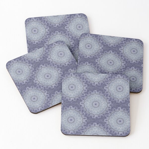 Item preview, Mandala Pattern in Blue designed and sold by Artistestella.
