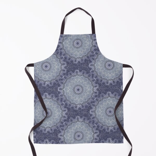 Item preview, Mandala Pattern in Blue designed and sold by Artistestella.
