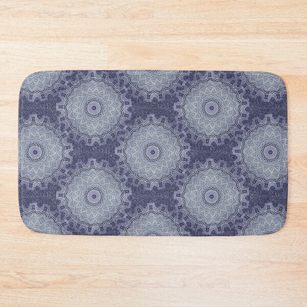 Item preview, Mandala Pattern in Blue designed and sold by Artistestella.