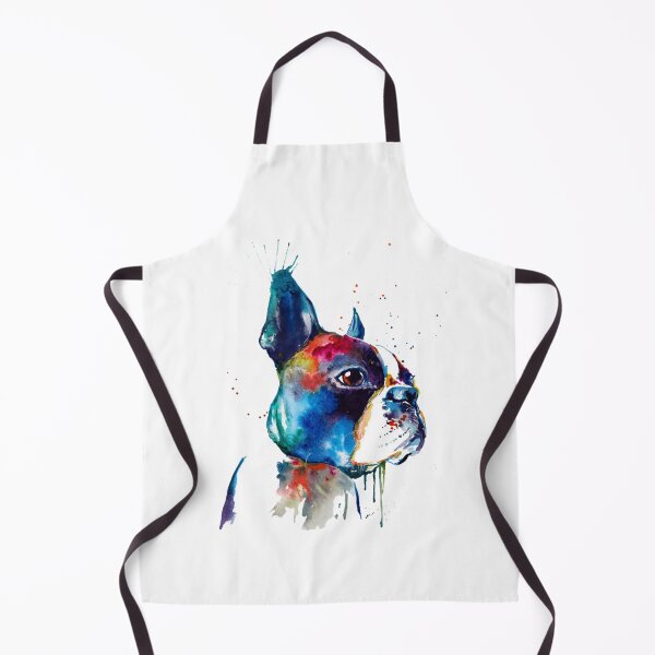 Item preview, Boston Terrier Dog Colorful Art designed and sold by doodIllustrate.