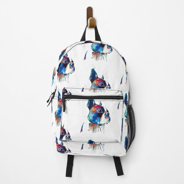 Item preview, Boston Terrier Dog Colorful Art designed and sold by doodIllustrate.
