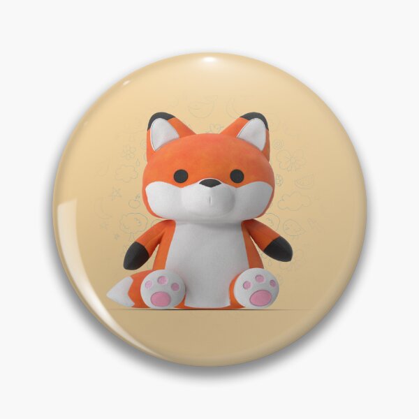 Item preview, Adorable Baby Fox Plush Toy designed and sold by crisgris1961.
