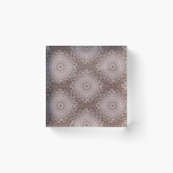 Item preview, Mandala Pattern in Brown designed and sold by Artistestella.