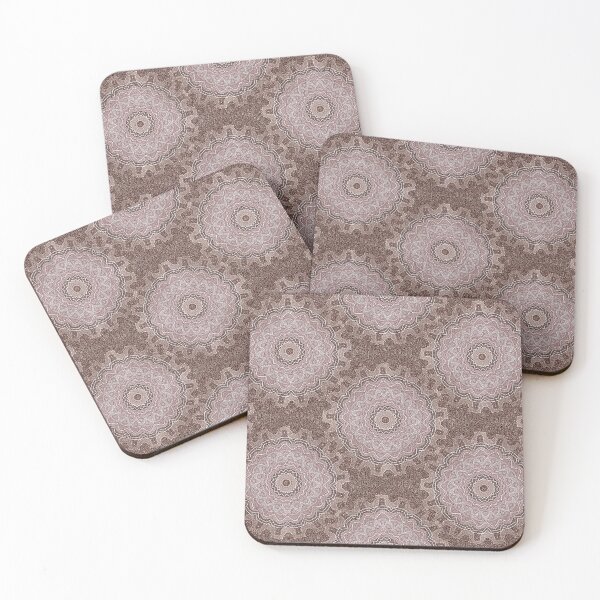 Item preview, Mandala Pattern in Brown designed and sold by Artistestella.