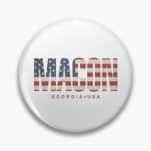 Item preview, Macon Georgia American Flag Design designed and sold by Futurebeachbum.