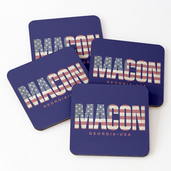 Item preview, Macon Georgia American Flag Design designed and sold by Futurebeachbum.