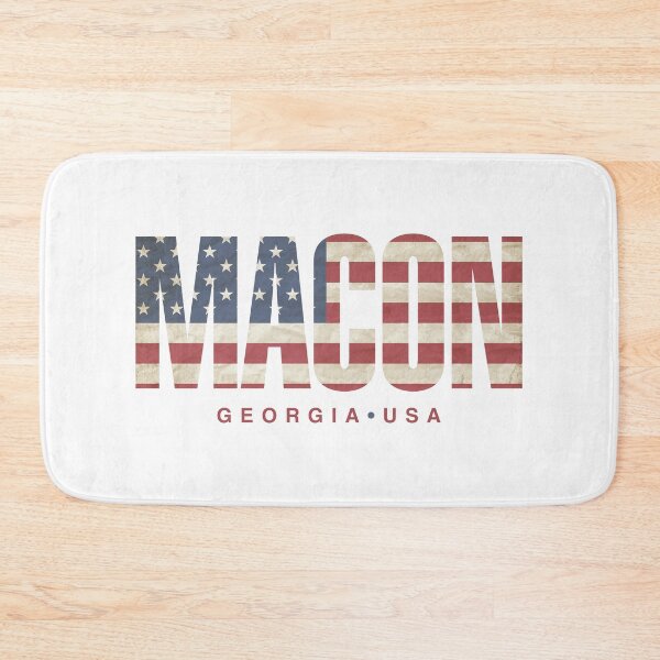 Item preview, Macon Georgia American Flag Design designed and sold by Futurebeachbum.