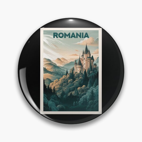 Item preview, Romania, Travel Art designed and sold by PinkandP.