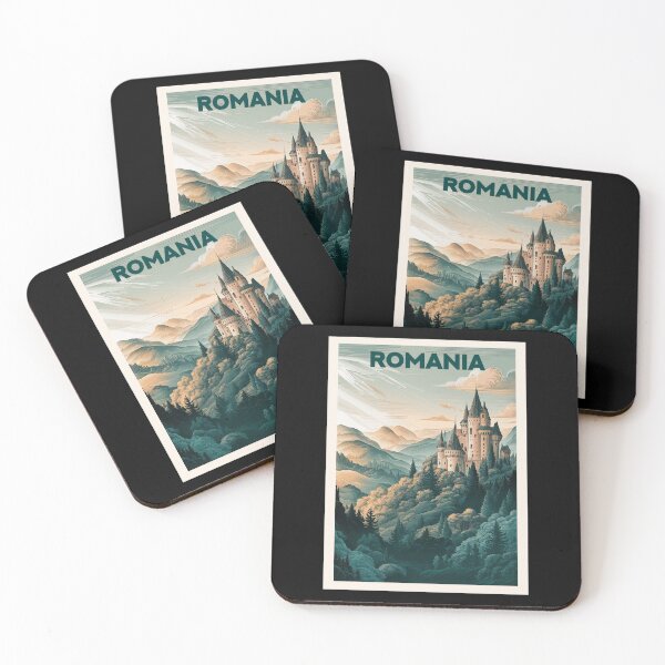 Item preview, Romania, Travel Art designed and sold by PinkandP.