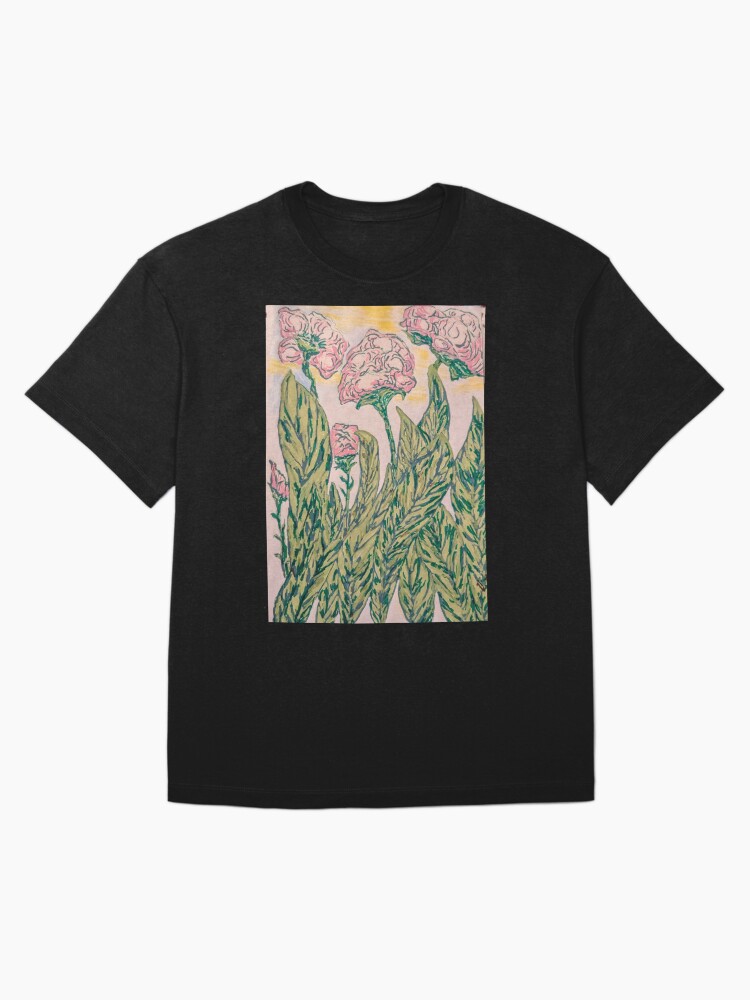 Thumbnail 3 of 7, Oversized T-Shirt, The Enchanted Garden of Pink Begonias designed and sold by Ladyinthemitten.