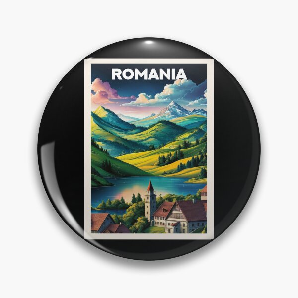 Item preview, Romania, Travel Art designed and sold by PinkandP.