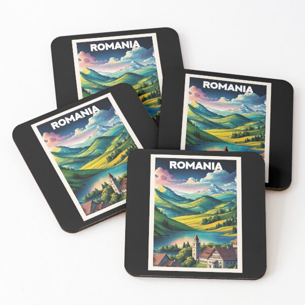 Item preview, Romania, Travel Art designed and sold by PinkandP.