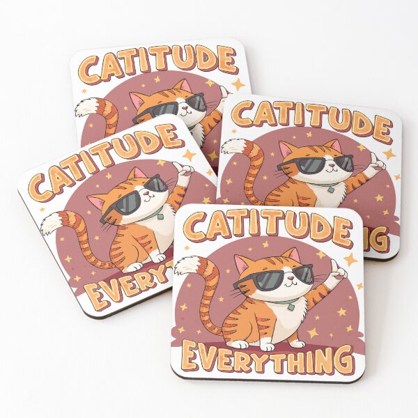Item preview, Catitude Everything  designed and sold by AnimateSpring.