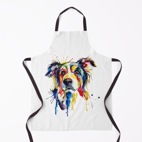 Item preview, Border Collie Dog Colorful Art designed and sold by doodIllustrate.
