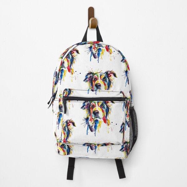 Item preview, Border Collie Dog Colorful Art designed and sold by doodIllustrate.