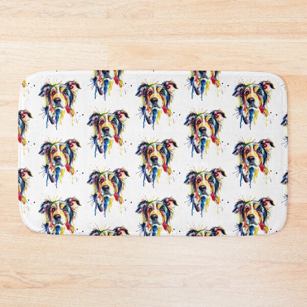 Item preview, Border Collie Dog Colorful Art designed and sold by doodIllustrate.