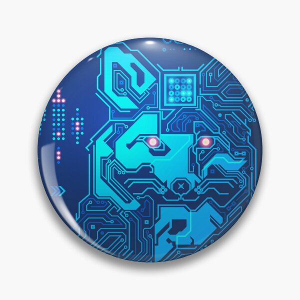 Item preview, robot trade stock market technology cyber fox futuristic candlestick element designed and sold by NiamLab.