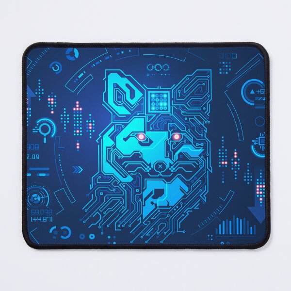 Item preview, robot trade stock market technology cyber fox futuristic candlestick element designed and sold by NiamLab.