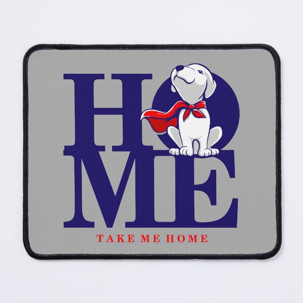 Item preview, "Krypto the Superdog - Take Me Home Heroic Dog Art for Pet Lovers and Superhero Fans" designed and sold by artworkathome.
