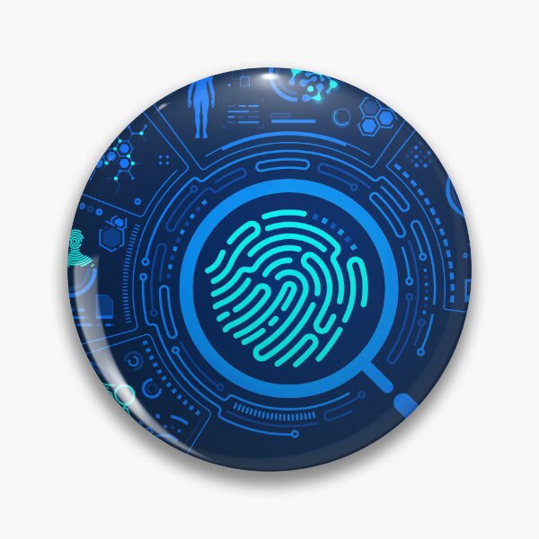 Item preview, digital forensics fingerprint cyber security interface designed and sold by NiamLab.