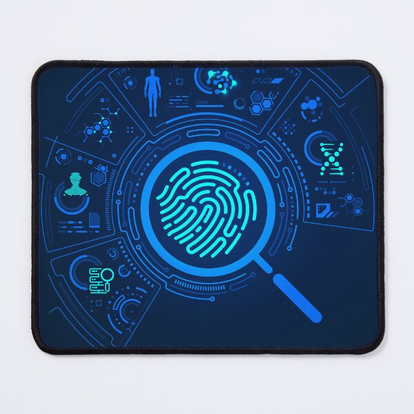 Item preview, digital forensics fingerprint cyber security interface designed and sold by NiamLab.