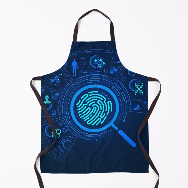 Item preview, digital forensics fingerprint cyber security interface designed and sold by NiamLab.