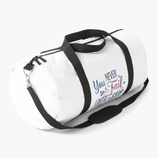 Item preview, You never fail until you stop trying designed and sold by nimmitrends.