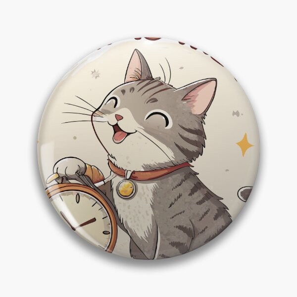Item preview, Meow Is The Time designed and sold by AnimateSpring.
