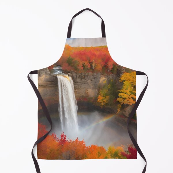 Artikelvorschau, Herbstlicher Wasserfallglanz entworfen und verkauft von NihonKamonScape.