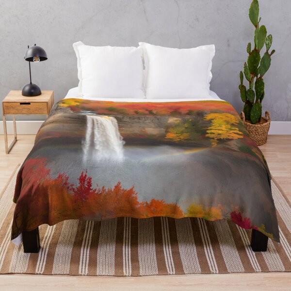 Item preview, Autumn Waterfall Radiance designed and sold by NihonKamonScape.
