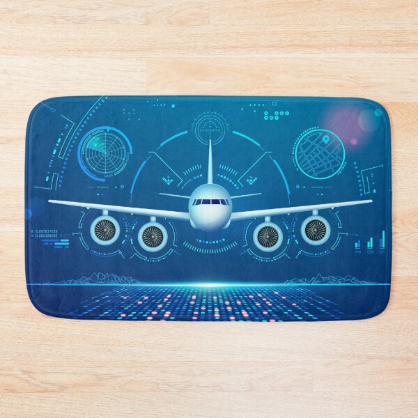 Item preview, aviation technology airplane futuristic interface designed and sold by NiamLab.