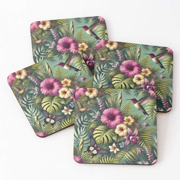 Item preview, Tropical Floral and Nature Pattern  designed and sold by KittyKatto.