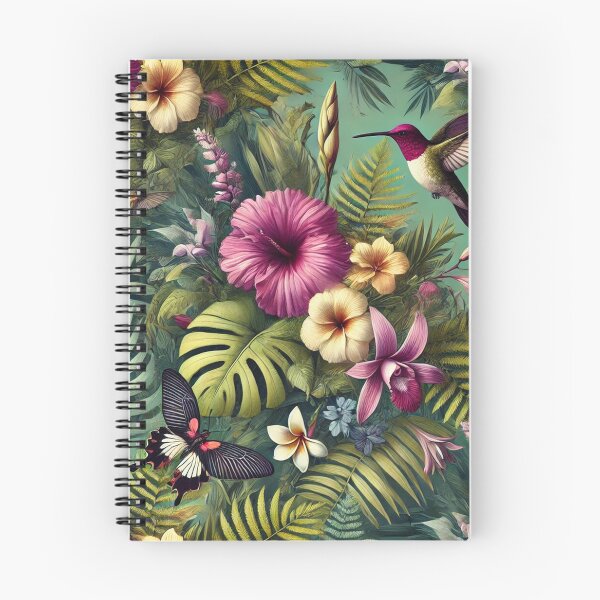 Item preview, Tropical Floral and Nature Pattern  designed and sold by KittyKatto.
