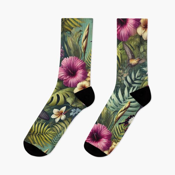 Item preview, Tropical Floral and Nature Pattern  designed and sold by KittyKatto.