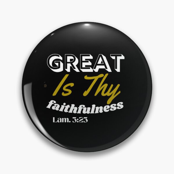 Item preview, Bible Verse: Great Is Thy Faithfulness Lam. 3:23 designed and sold by tellit24seven.
