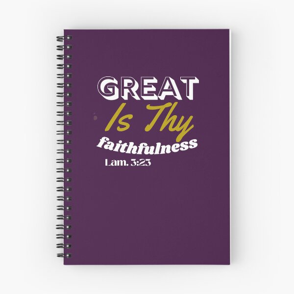 Item preview, Bible Verse: Great Is Thy Faithfulness Lam. 3:23 designed and sold by tellit24seven.