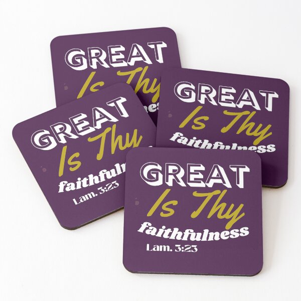 Item preview, Bible Verse: Great Is Thy Faithfulness Lam. 3:23 designed and sold by tellit24seven.