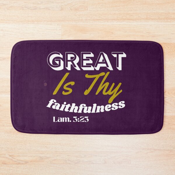 Item preview, Bible Verse: Great Is Thy Faithfulness Lam. 3:23 designed and sold by tellit24seven.
